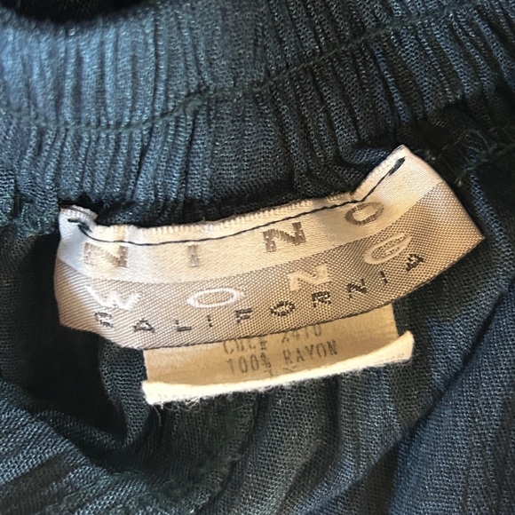 VINTAGE 90S NINO WONG Patchwork Midi Skirt Lagenlook Art To Wear Boho Cottage 1X - Picture 2 of 11